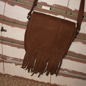Mossimo fringe crossbody